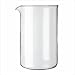 Bodum 01-1508-10-230 Spare Glass French Press 8 Cup Shatter Resistant Replacement Carafe