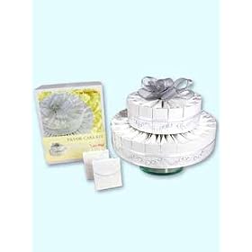 2 Tier Wedding Favor Cake Kit
