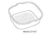 Elkay LC1412W Elkay Accessories Colander White 12-7/16 x 13-7/8