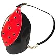 Fontanelli Ladybug Polished Italian Leather Handbag