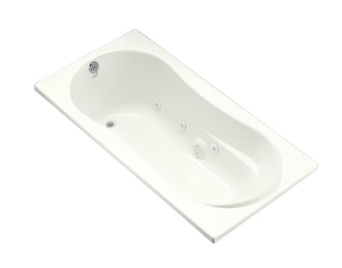 Kohler K-1157-CN-0 7236 Whirlpool with Custom Pump Location, White