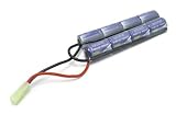 TSD 9.6V 1600mAh Intellect Battery with mini male plug