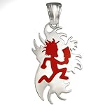 2008 officially Licensed Charm ICP Hatchet Man Red Juggalo Pendant