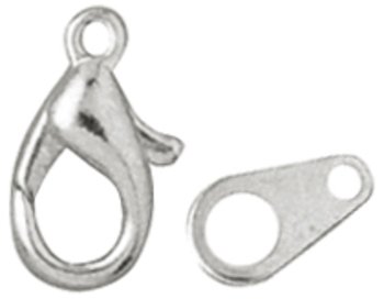 Blue Moon Small Lobster Clasp Tag, Package of 