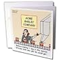 Rich Diesslins Famous People Places Books Cartoons - Dracula - Early Job - Greeting Cards-6 Greeting Cards with envelopes