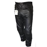 Motorcycle Touring Leather Jeans Trousers CE Armoured