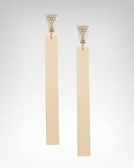 Pyramid Rectangular Duster Earring