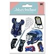 Jolee's Boutique Themed Ornate Stickers, Lacrosse