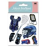 Jolee's Boutique Themed Ornate Stickers, Lacrosse