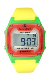 Freestyle Unisex FS80978 Shark Rasta Yellow Polyurethane Watch