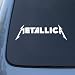 Search : METALLICA - Vinyl Decal Sticker #A1356 | Vinyl Color: White