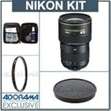 Nikon 16mm - 35mm f/4.0 AF-S ED (VR-II) Vibration Reduction Wide Angle Auto ....