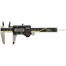 Mitutoyo ABSOLUTE 500-170-20 Digital Caliper, Stainless Steel, Battery Powered, Inch/Metric, 0-4" Range, +/-0.001" Accuracy, 0.0005" Resolution