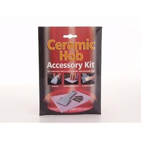 Hob Brite Scraper Accessory Kit - Scraper- Cloth- Blade