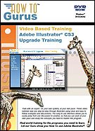 Adobe Illustrator CS3 Upgrade Training on 1 DVD. Over 3 hours of video in 36 lessons.