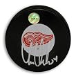 Chris Chelios Signed Detroit Red Wings Hockey Puck