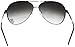 Guess Women's Gradient GU7195-GUN-35 Gunmetal Aviator Sunglasses