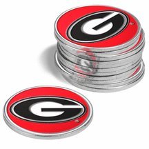 Georgia Bulldogs Golf Ball Marker Pack)