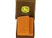 John Deere Men's Crazyhorse Tan Tri-fold Leather Wallet