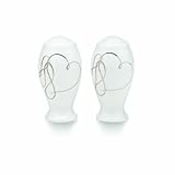 Mikasa Love Story 3.6-Inch Salt and Pepper Set, White