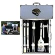 Jacksonville Jaguars 8pc. BBQ Set w/Case - NFL Football Fan Shop Accessories