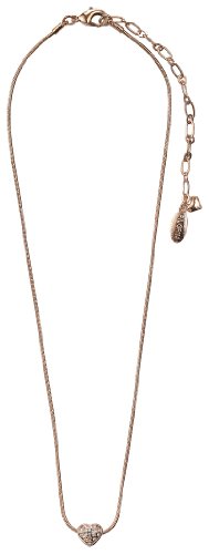 Pilgrim Damen-Halskette just hearts rose gold plated kristall 38 cm 10114-4001 Preisvergleich