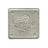 Heart Embossed Sticker Seals
