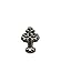VINTAGE SILVER CROSS Floating Charm
