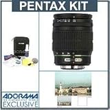 Pentax SMCP-DA 17mm - 70mm f/4 AL (IF) SDM Super AF Lens Kit, with Tiffen 6 ....