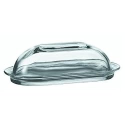Anchor Hocking Presence Glass Butter Dish With Cover