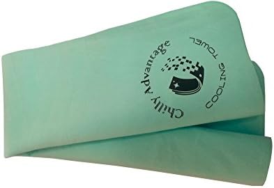 Chilly Advantage Cooling Towel - Keep Cool During Hot Summer Days. This Towel Works to Keep You Comfortable When Hiking, Running, Climbing, Golfing, Exercising. The Innovative PVA Material Keeps You Cool As the Moisture Evaporates
