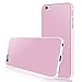 iPhone 6s Case, LoHi iPhone 6 Case Soft Touch [Ultra Slim-Fit] Shock Absorption Anti-scratch Flexible TPU Bumper Cover Case for Apple iPhone 6 6s (Pink White)