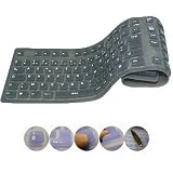 DS International Flexible, Foldable full size keyboard, black