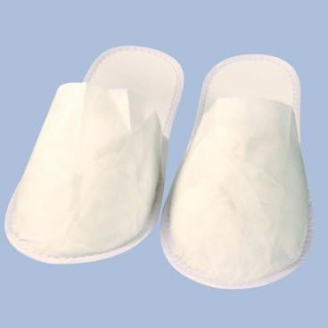 Huini 24 pairs Waterproof Disposable Non-woven Slippers Salon / SPA / Pedicure