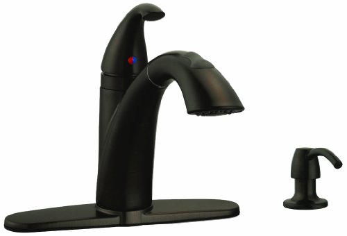 Design House 522854 Bellevue Kitchen Faucet, Brushed Bronze Finish