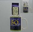 50 Years to Look This Good Mug - Festive 50th Birthday Coffee Mug Gift Set