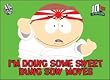 South Park Bung Sow Moves Cartman Magnet SM2043