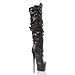 V-Luxury Womens 11-VICKY18 Closed Toe Platform Stiletto Heel Knee High Boot