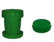 Flatterware GREEN Collapsible 12 oz Spring Memory Durable Lightweight Travel Cup-Greating for Travel,Camping and More!
