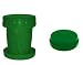 Flatterware GREEN Collapsible 12 oz Spring Memory Durable Lightweight Travel Cup-Greating for Travel,Camping and More!