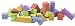 Jakks Knotwud Construction 100 Blocks Color & Natural