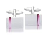 Image of Pink Mother of Pearl Fashion Cufflinks 10328