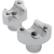 DRAG SPECIALTIES RISERS STRAIGHT 1.7 CHR 241616