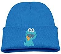 Kid Cookie Monster Eating Cookie Infant Beanie Winter Hats Hipster Beanie