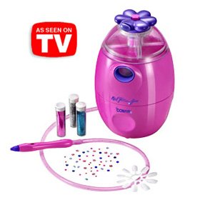 Conair NC10 Nail Glitter and Gem Kit, Pink