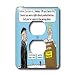 Rich Diesslins Funny Theology Cartoons - Calvin - Heaven Can Wait - Light Switch Covers - 2 plug outlet cover