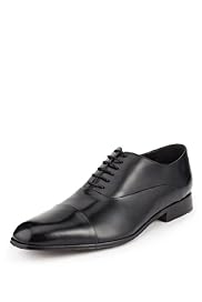 Collezione Leather Extra Wide Panelled Shoes