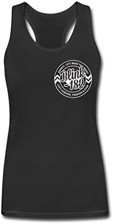 CZR fashion girl's blink 182 2016 women's tank top Black XL