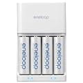 Eneloop Sanyo Ladeger�t MQR06-E-4-3UTGB inkl. 1x4 AA 1
