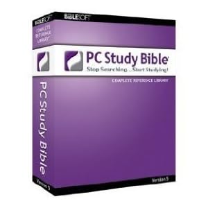 Pc Study Bible Version 5 Complete Reference Library by Biblesoft